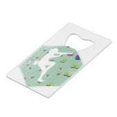 壁登山ロック登山屋内アクションギフト クレジットカード栓抜き (裏面アングル)