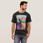 壁登山屋内ロッククライマーズアクションスポーツA Tシャツ (正面フル)