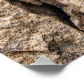 壁石石積み岩 ポスター (角)