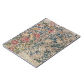 壁紙のデザインは「上がりました」(紙の鉛筆およびw/c) ノートブック (左側)