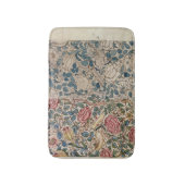 壁紙のデザインは「上がりました」(紙の鉛筆およびw/c) バスマット (正面縦)