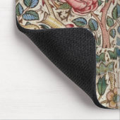 壁紙のデザインは「上がりました」(紙の鉛筆およびw/c) マウスパッド (コーナー)