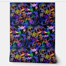 壁紙の剥離と貼り付け24 – 複雑 壁紙