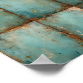 壁紙の背景デジタル ポスター (角)