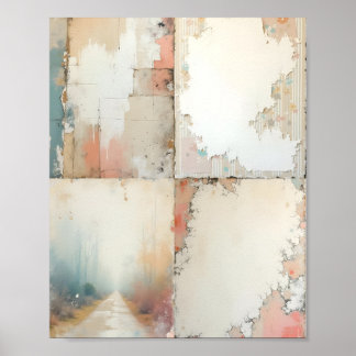 壁紙の背景デジタル ポスター