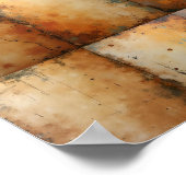 壁紙の背景デジタル ポスター (角)