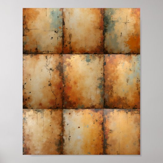 壁紙の背景デジタル ポスター (正面)