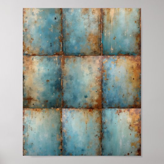 壁紙の背景デジタル ポスター (正面)