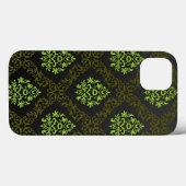 壁紙の花柄の緑 Case-Mate iPhoneケース (裏面 (横))