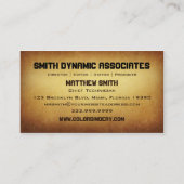 壁紙を張られたアーカイブのギターのミュージシャンの名刺 名刺 (裏面)