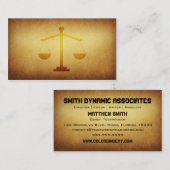 壁紙を張られたアーカイブの法的企業の名刺 名刺 (正面/裏面)