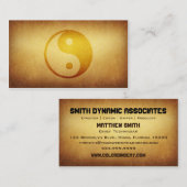 壁紙を張られたアーカイブの軍芸術家の名刺 名刺 (正面/裏面)