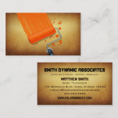 壁紙を張られたアーカイブペインターの名刺 名刺 (正面/裏面)