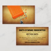 壁紙を張られたアーカイブペインターの名刺 名刺 (正面/裏面)