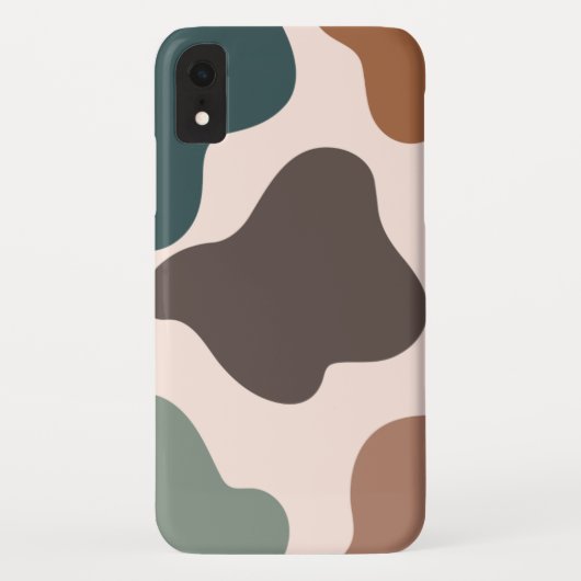 壁紙カラーパステルブラウングリーンの創造性 Case-Mate iPhoneケース (裏面)