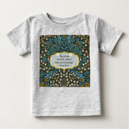 壁紙シート – William Morris ベビーTシャツ