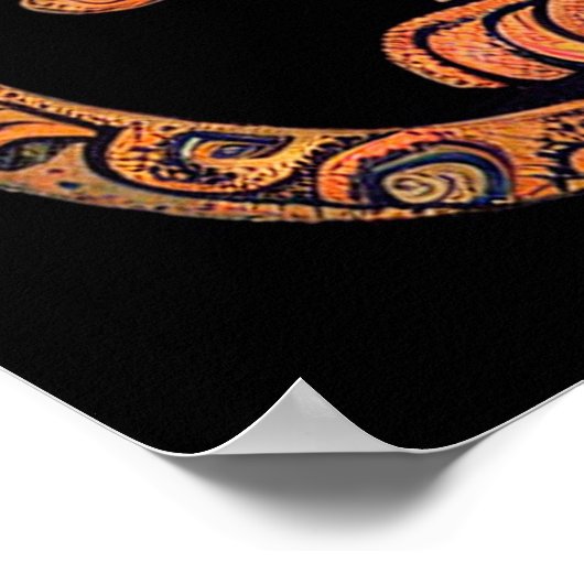 壁紙スタイルに猫のビクトリアングループ ポスター (角)