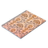 壁紙テクスチャの背景。 ノートブック (左側)