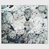 壁紙テクスチャ石けん泡 ラッピングペーパー (フラット)