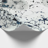 壁紙テクスチャ石けん泡 ラッピングペーパー (角)