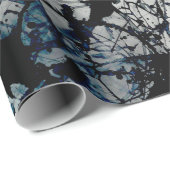 壁紙テクスチャ石けん泡 ラッピングペーパー (ロールコーナー)