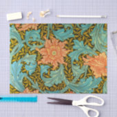 壁紙デザイン、独身のStem by William Morris 薄葉紙 (クラフト)