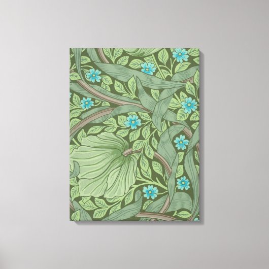 壁紙パター忘れンサンプル(Me-Nots) キャンバスプリント (正面)