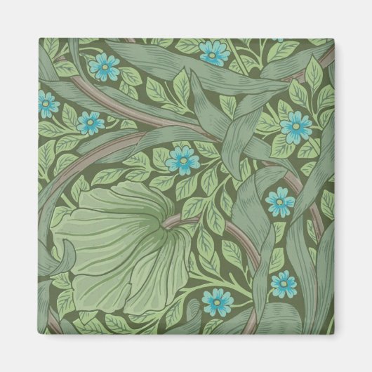 壁紙パター忘れンサンプル(Me-Nots) マグネット (正面)