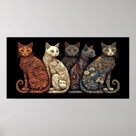 壁紙ビクトリアンスタイル ポスター