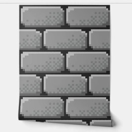壁紙ピクセルアート「STONEBRICKS」 8ビットVar01AB 壁紙