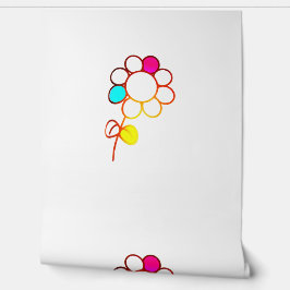 壁紙フラワースタイルデザイン 壁紙