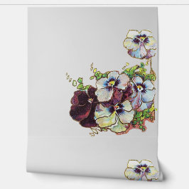 壁紙フラワースタイルデザイン 壁紙