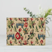 壁紙ヴィンテージレトロ1940s 招待状 (スタンド正面)