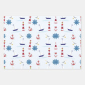 壁紙航海の背景紙 ラッピングペーパーシート (正面)