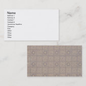 壁紙1883年のためのおむつのデザイン 名刺 (正面/裏面)