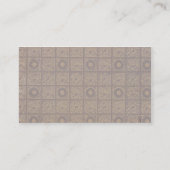 壁紙1883年のためのおむつのデザイン 名刺 (裏面)