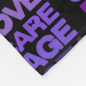 壁紙…てんかん フリースブランケット (角)