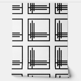 壁紙 – アールデコ黒/白