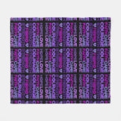 壁紙…フィブロ フリースブランケット (正面(横))