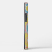 壁紙–70s-80s-circles-texture Case-Mate iPhoneケース (裏面 / 右)