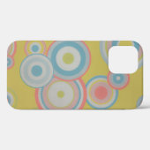 壁紙–70s-80s-circles-texture Case-Mate iPhoneケース (裏面 (横))