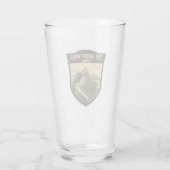 壁素晴らし中国旅行芸術ヴィンテージ タンブラーグラス (裏面)