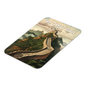 壁素晴らし中国旅行芸術ヴィンテージ マグネット (左側)