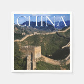 壁素晴らし |ジンシャンリン、中国 スタンダードカクテルナプキン (正面)