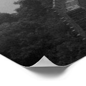 壁素晴らしB&W ポスター (角)