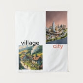 壁絵画の タペストリー (正面)