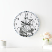 壁航海の時計 ラージ壁時計 (ホーム)