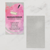 壁色彩の鮮やか |ロー絵を描ラツール 名刺 (正面/裏面)