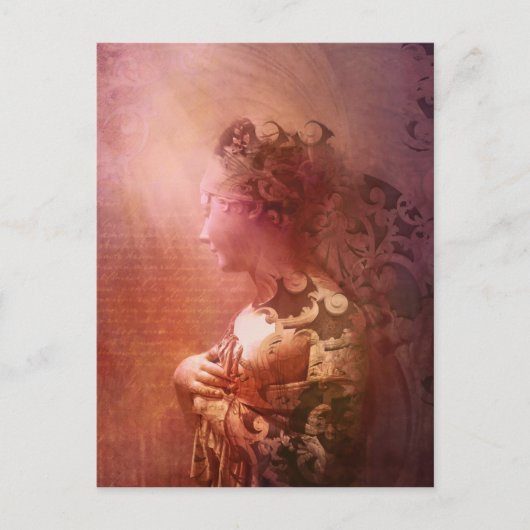 壁花はがき ポストカード (正面)