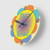 壁読の時計 ラウンド壁時計 (傾斜)